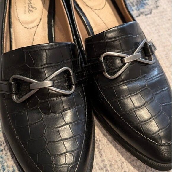 Life Stride Soft System Loafers Women Size 7.5M Black Slip On Pumps Shoes - Picture 3 of 7